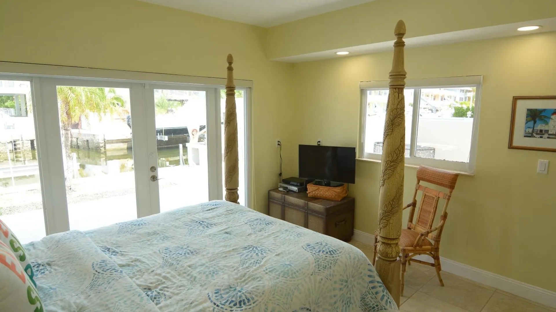 Beautiful Canal Front With Above Ground Pool, Dock And Fish Station