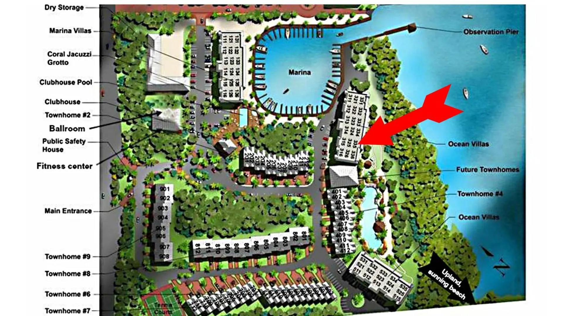 Apartment 335 Mariners Club *
