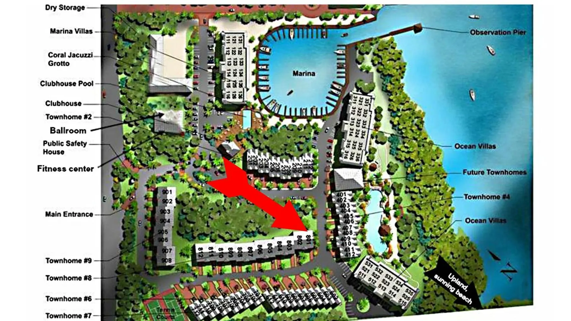 Apartment 801 Mariners Club