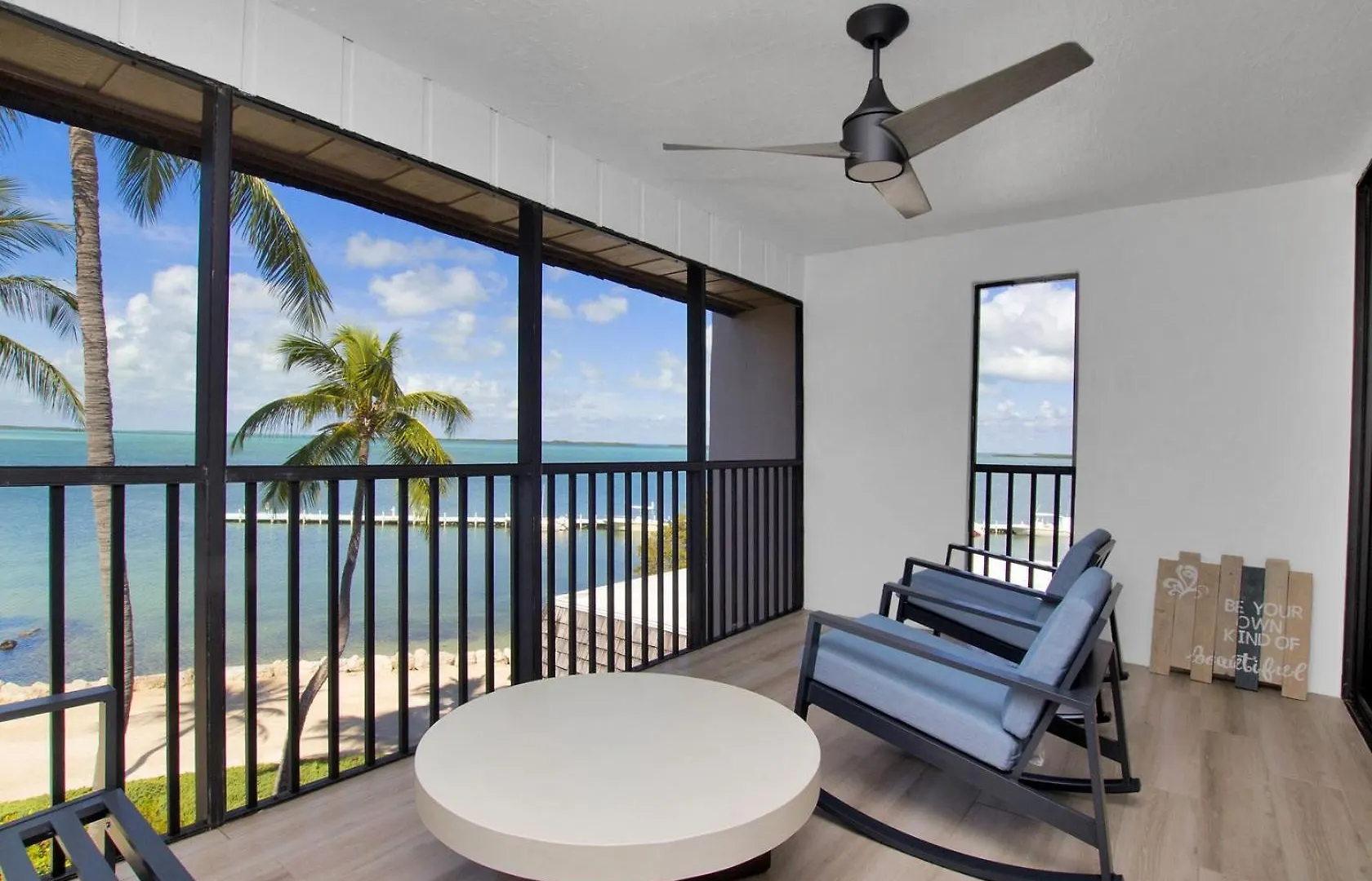 Bayfront Townhouse Located In The Lush Tropical Setting Of Rock Harbor Club, Key Largo